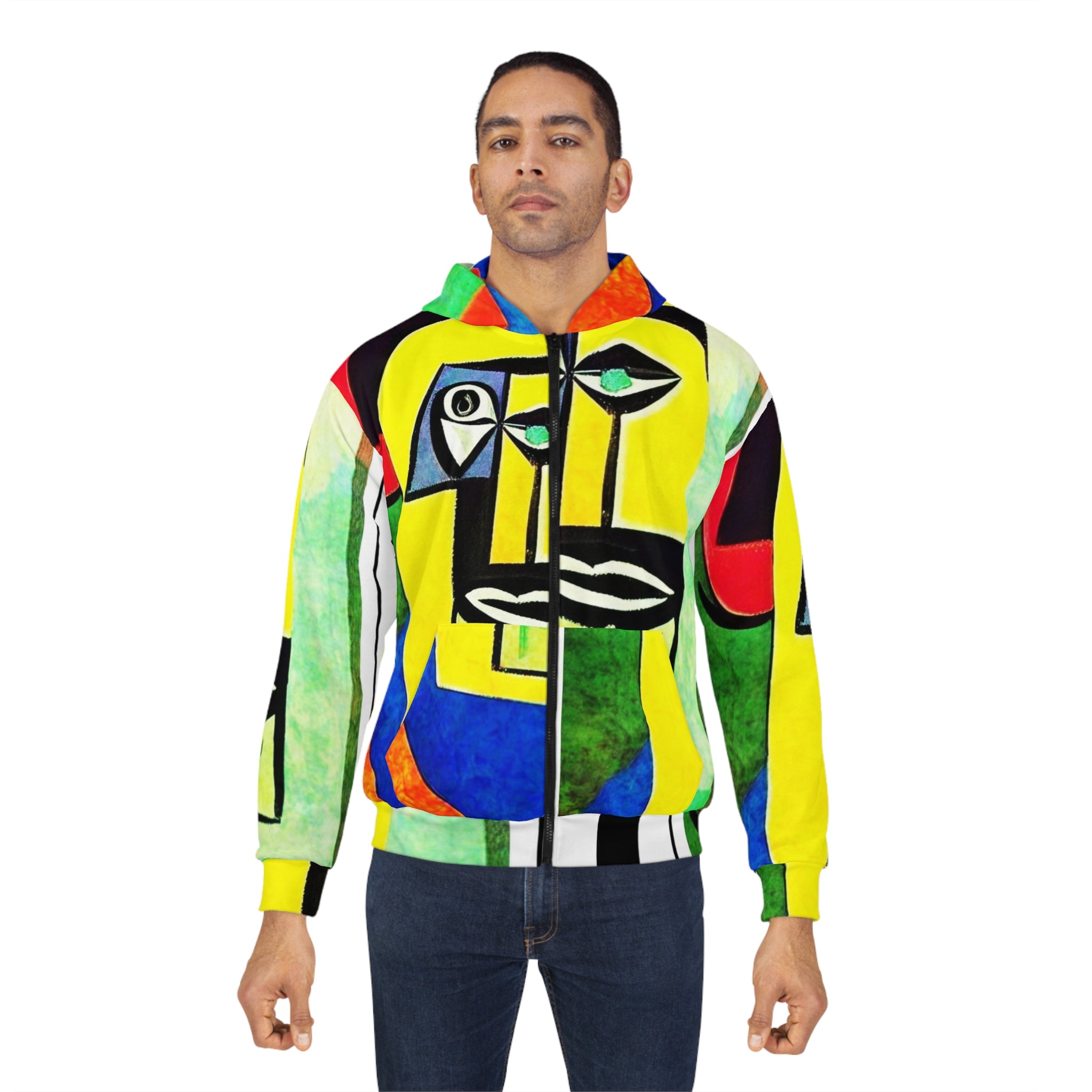 AOP Unisex Zip Hoodie