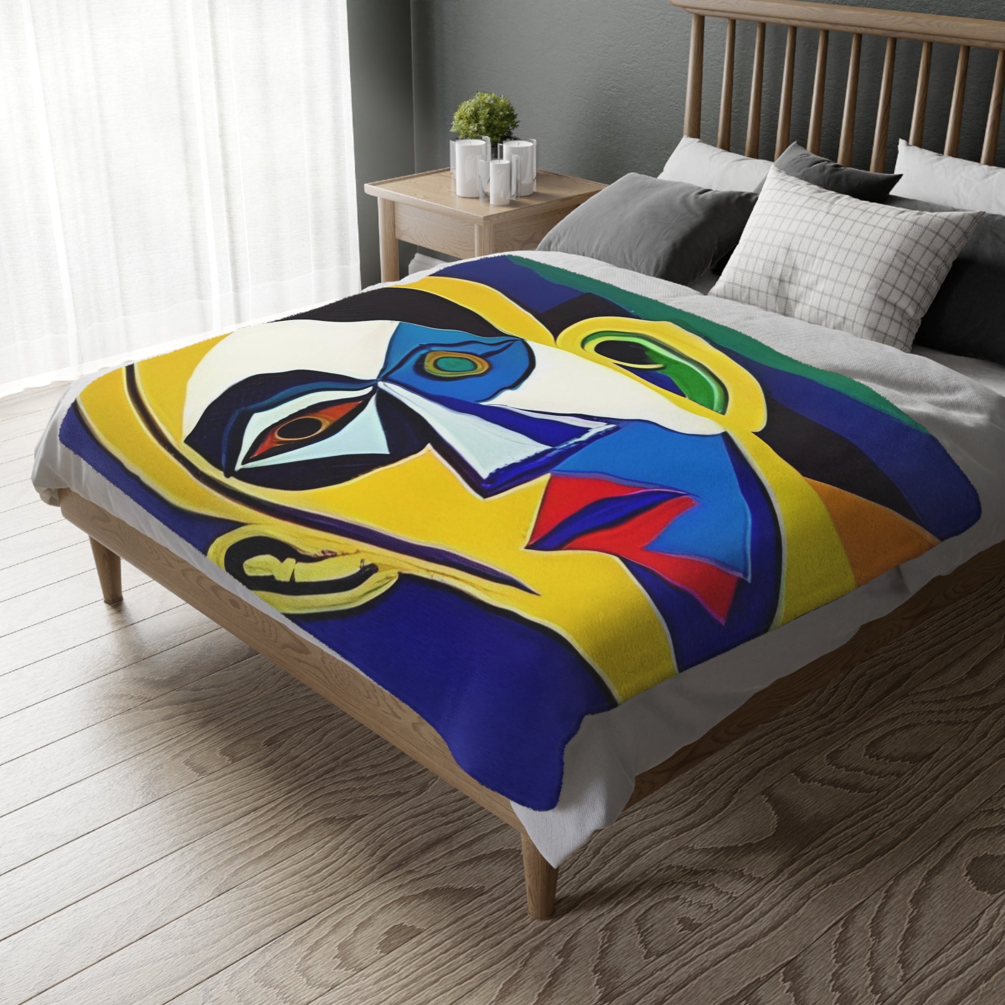 Velveteen Microfiber Blanket (Two-sided print)