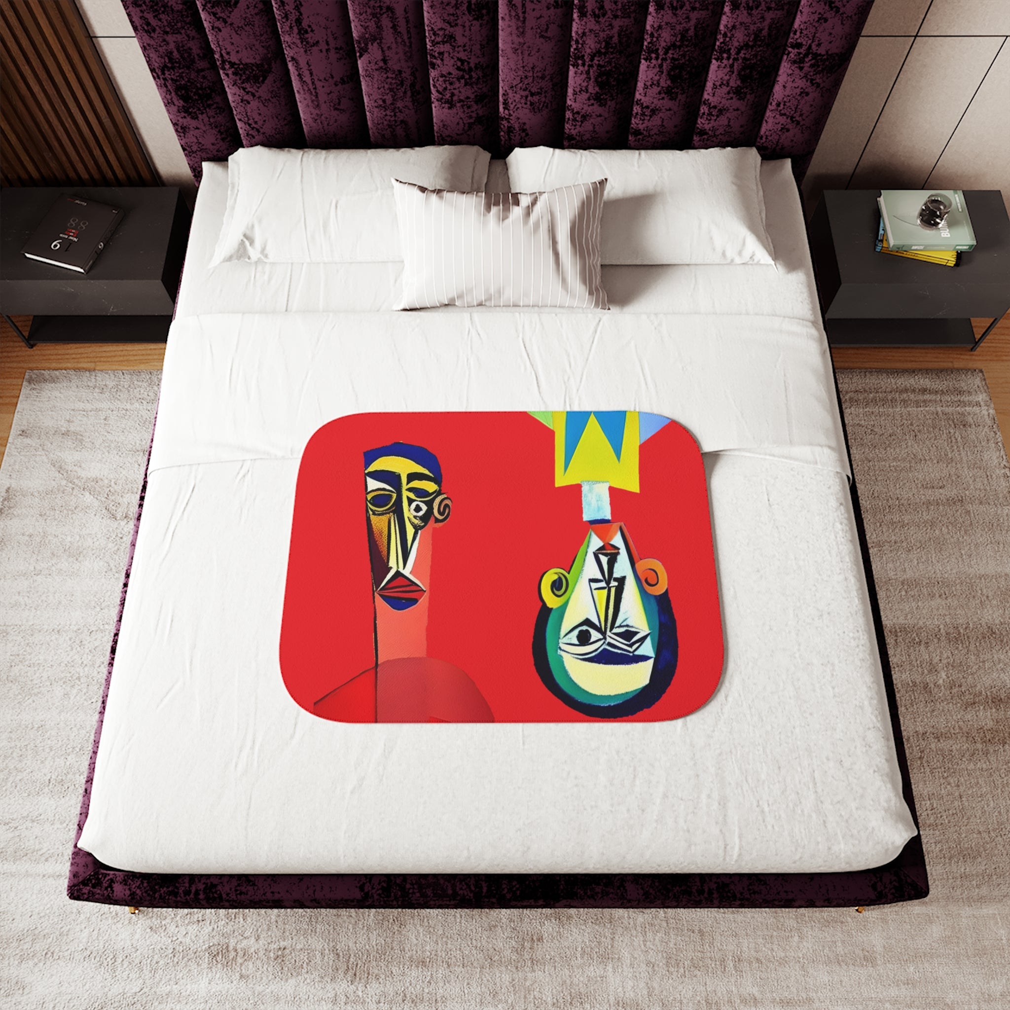 Sherpa Blanket, Two Colors