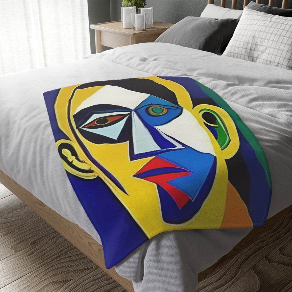 Velveteen Microfiber Blanket (Two-sided print)