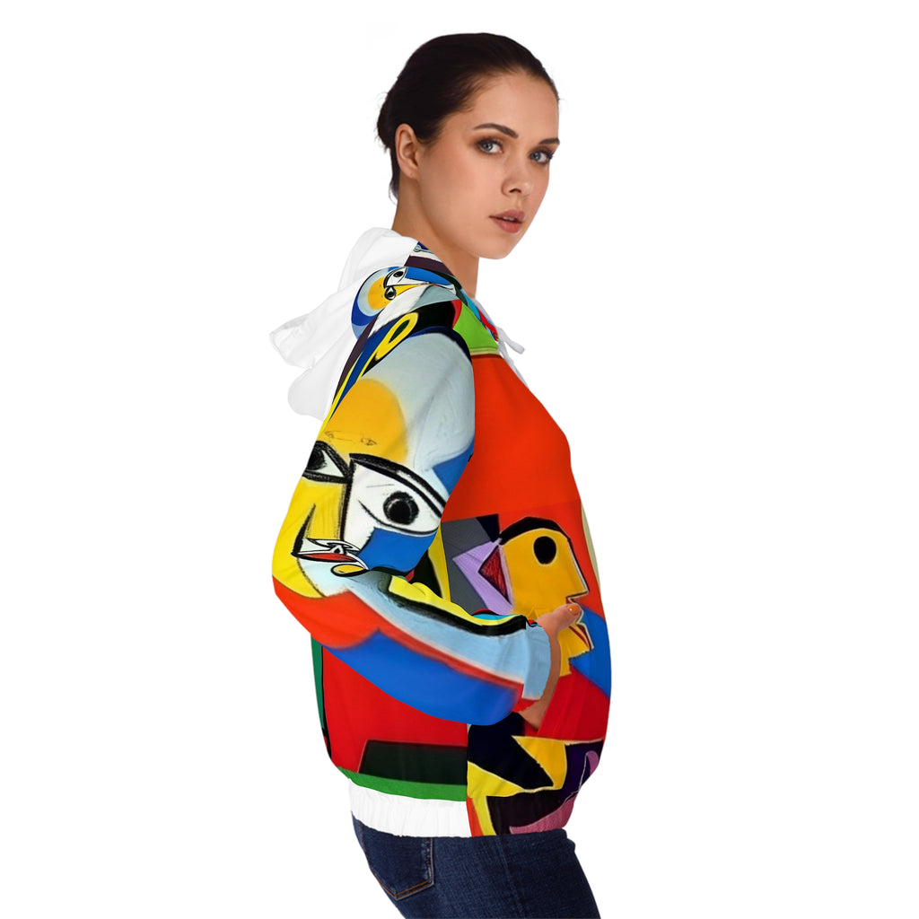 Women’s Full-Zip Hoodie (AOP)