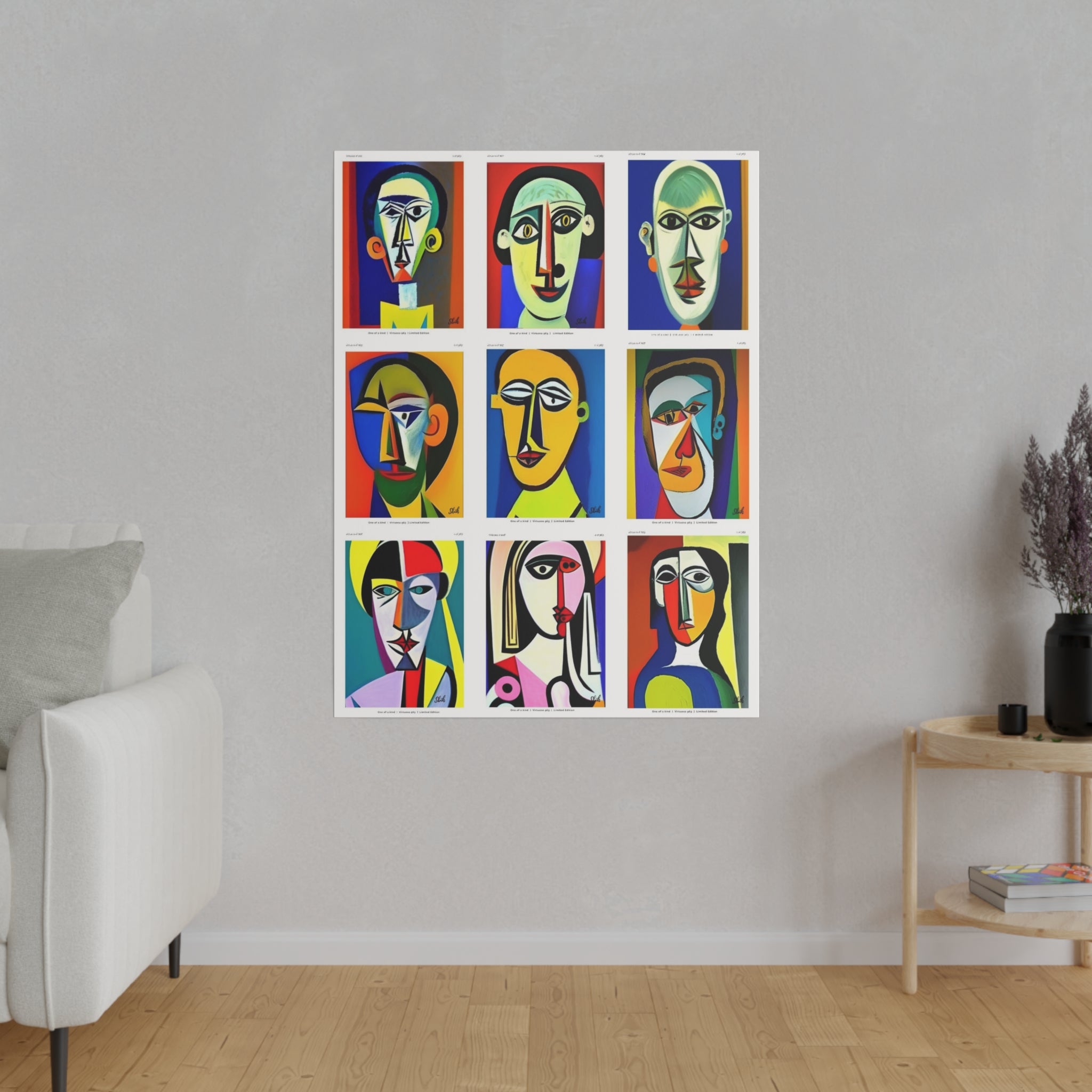 Matte Canvas, Stretched, 0.75"