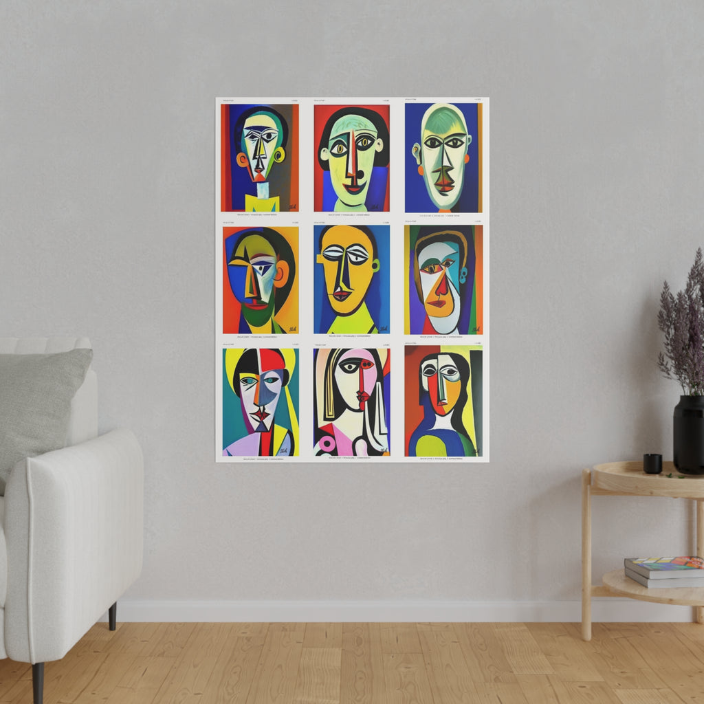 Matte Canvas, Stretched, 0.75"