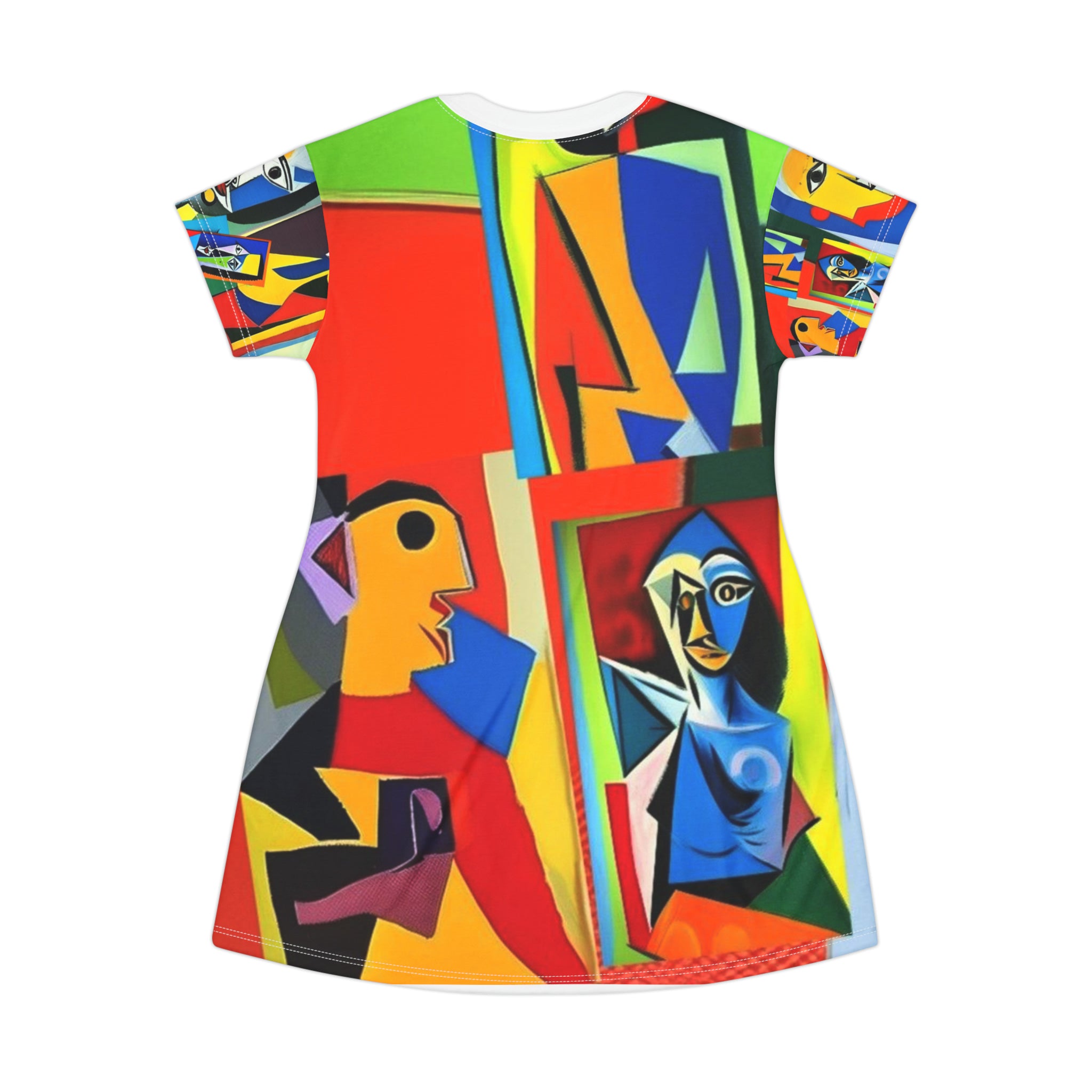 All Over Print T-Shirt Dress