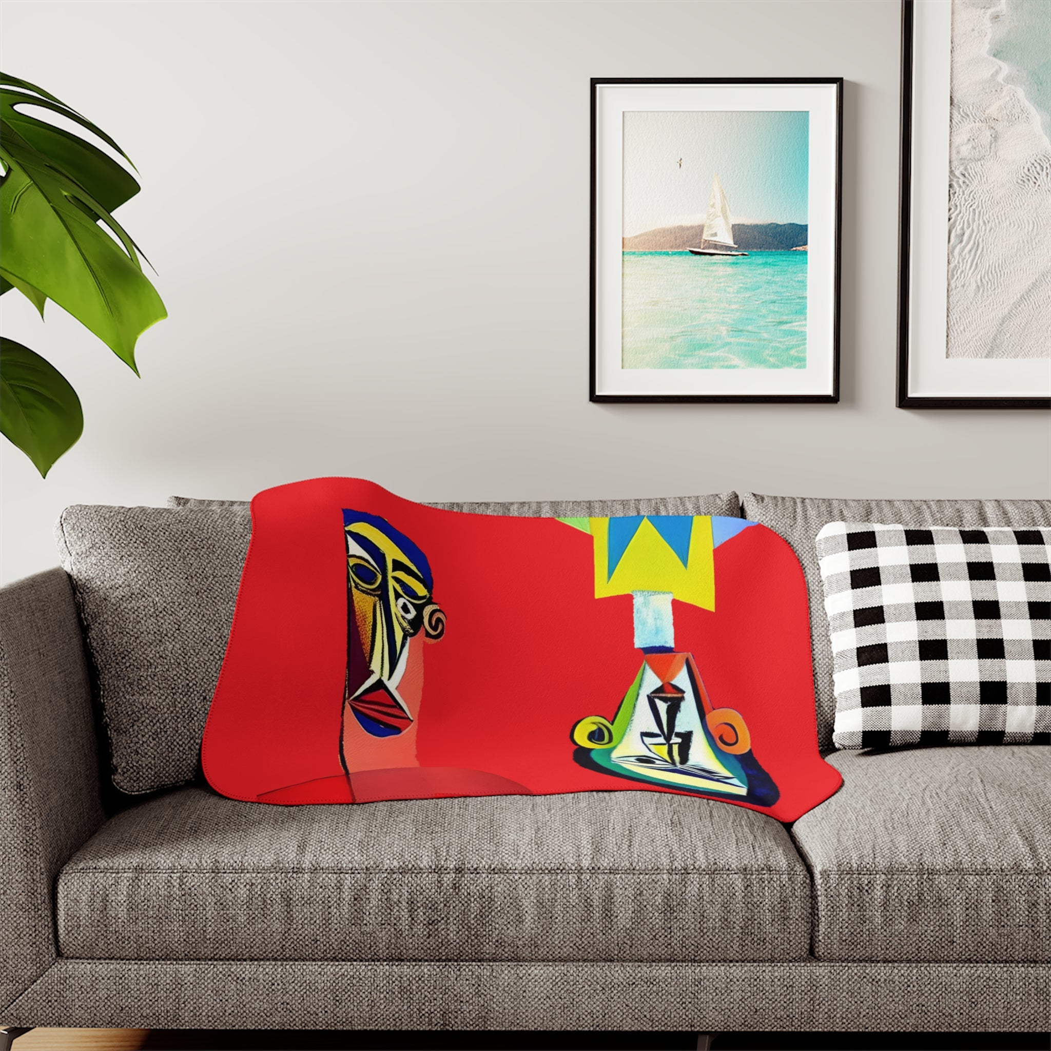 Sherpa Blanket, Two Colors