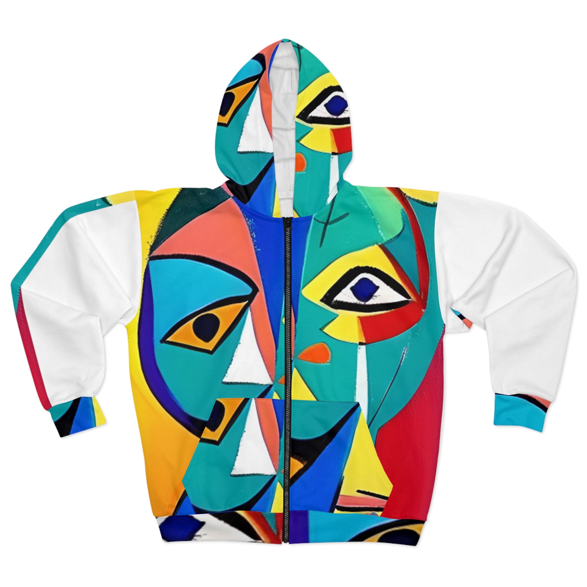 AOP Unisex Zip Hoodie