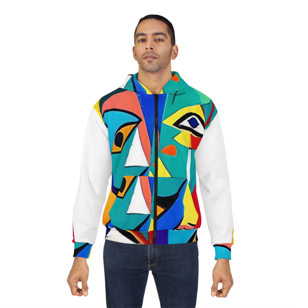 AOP Unisex Zip Hoodie