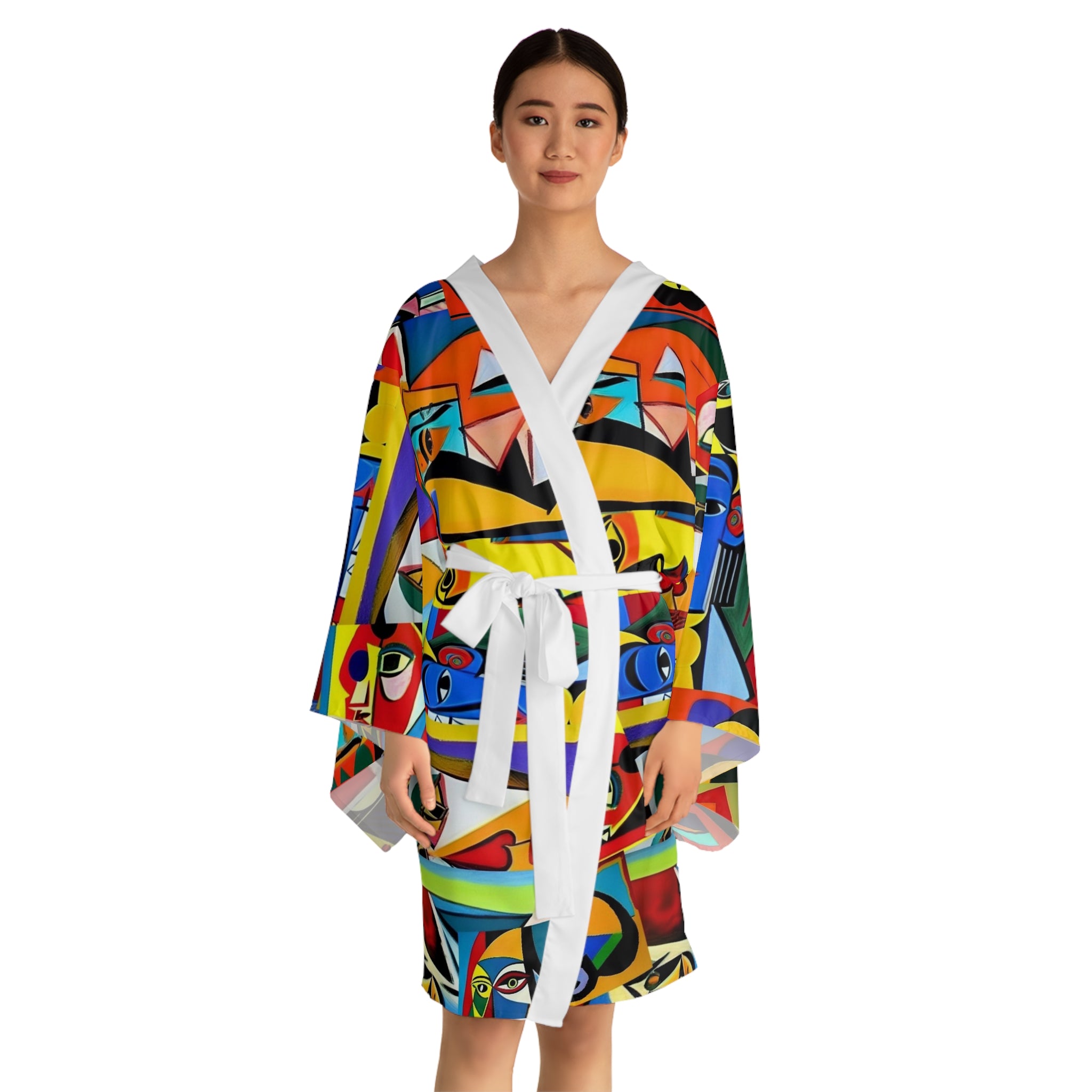 Long Sleeve Kimono Robe