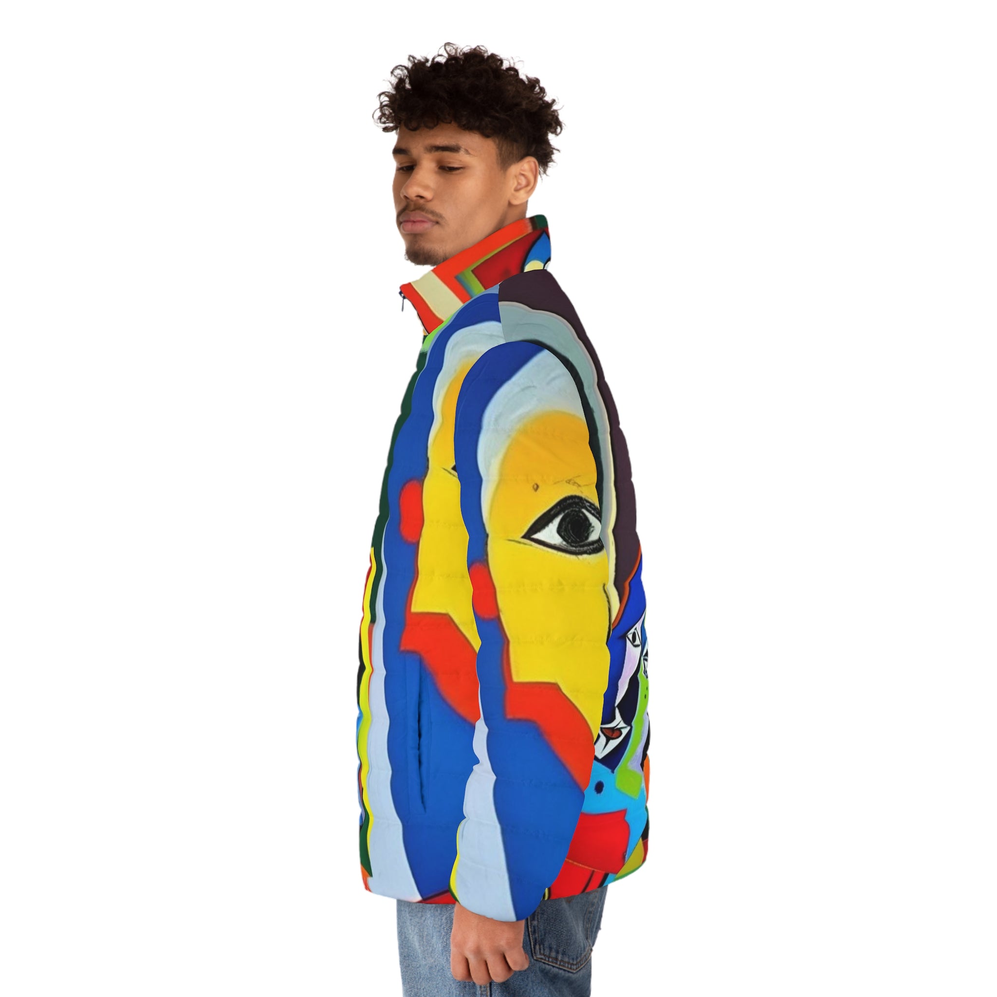 Men's Puffer Jacket (AOP)