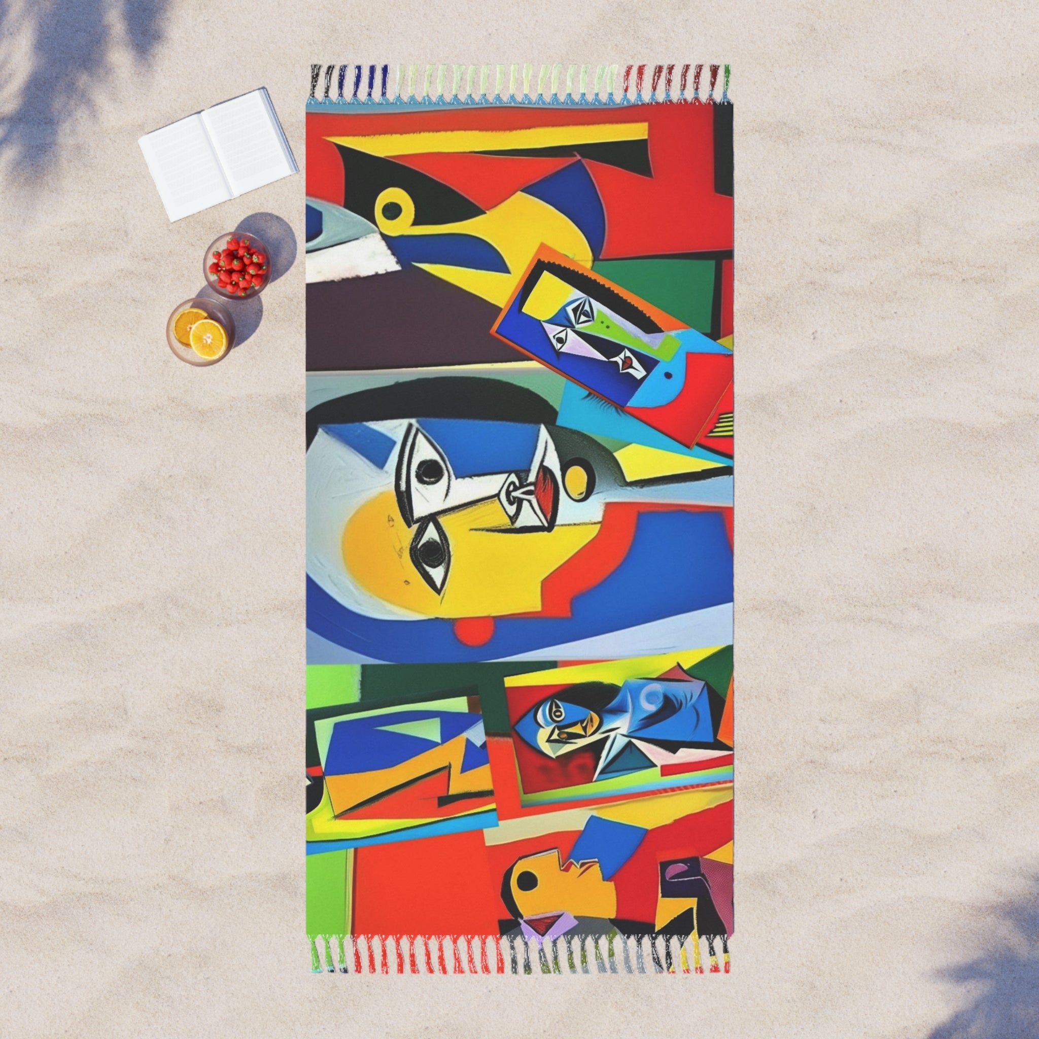 Cubic boho Beach Cloth