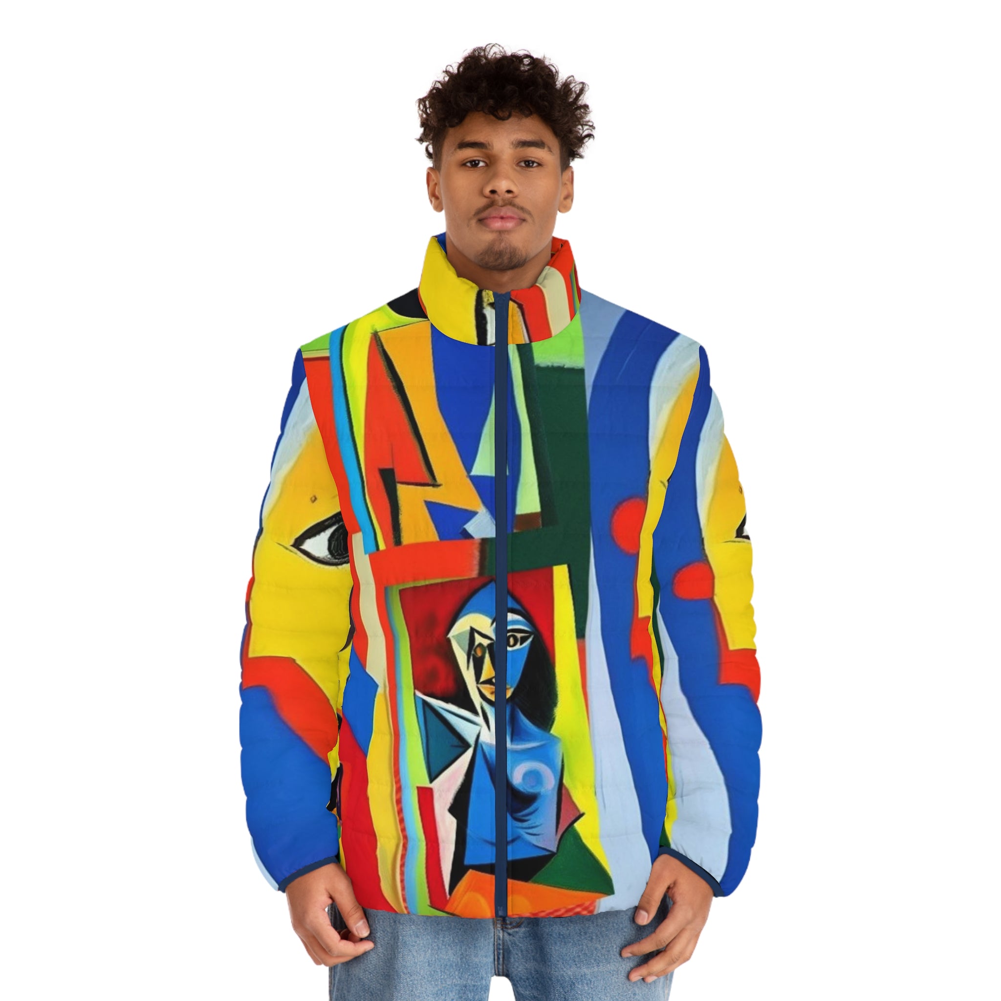 Men's Puffer Jacket (AOP)