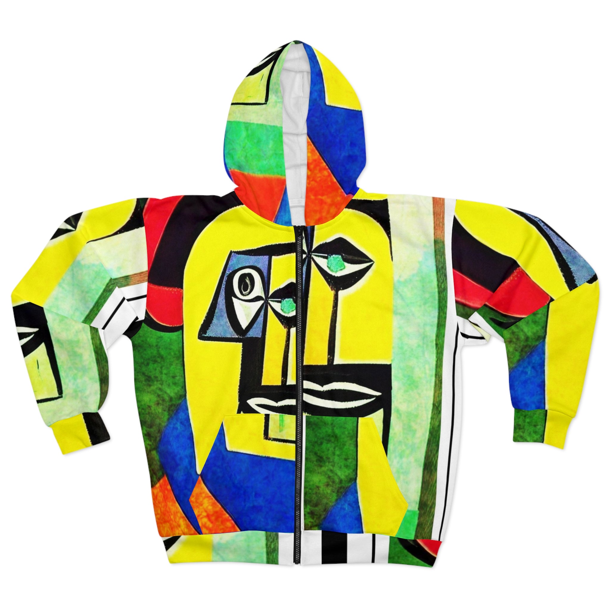 AOP Unisex Zip Hoodie