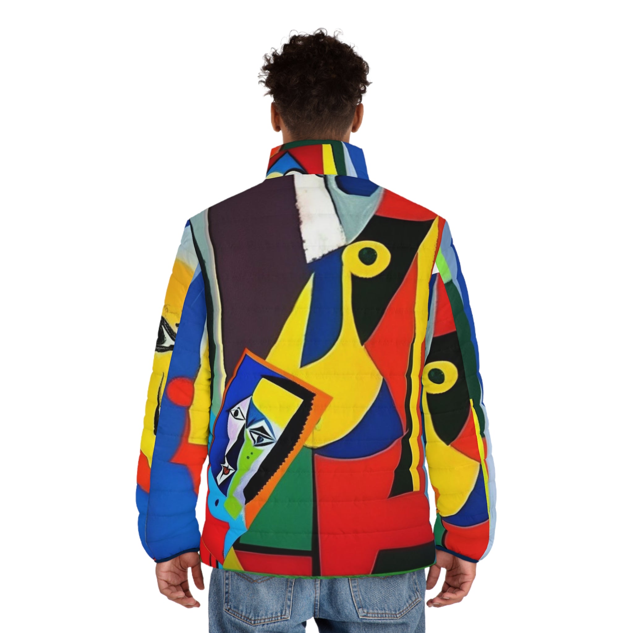 Men's Puffer Jacket (AOP)