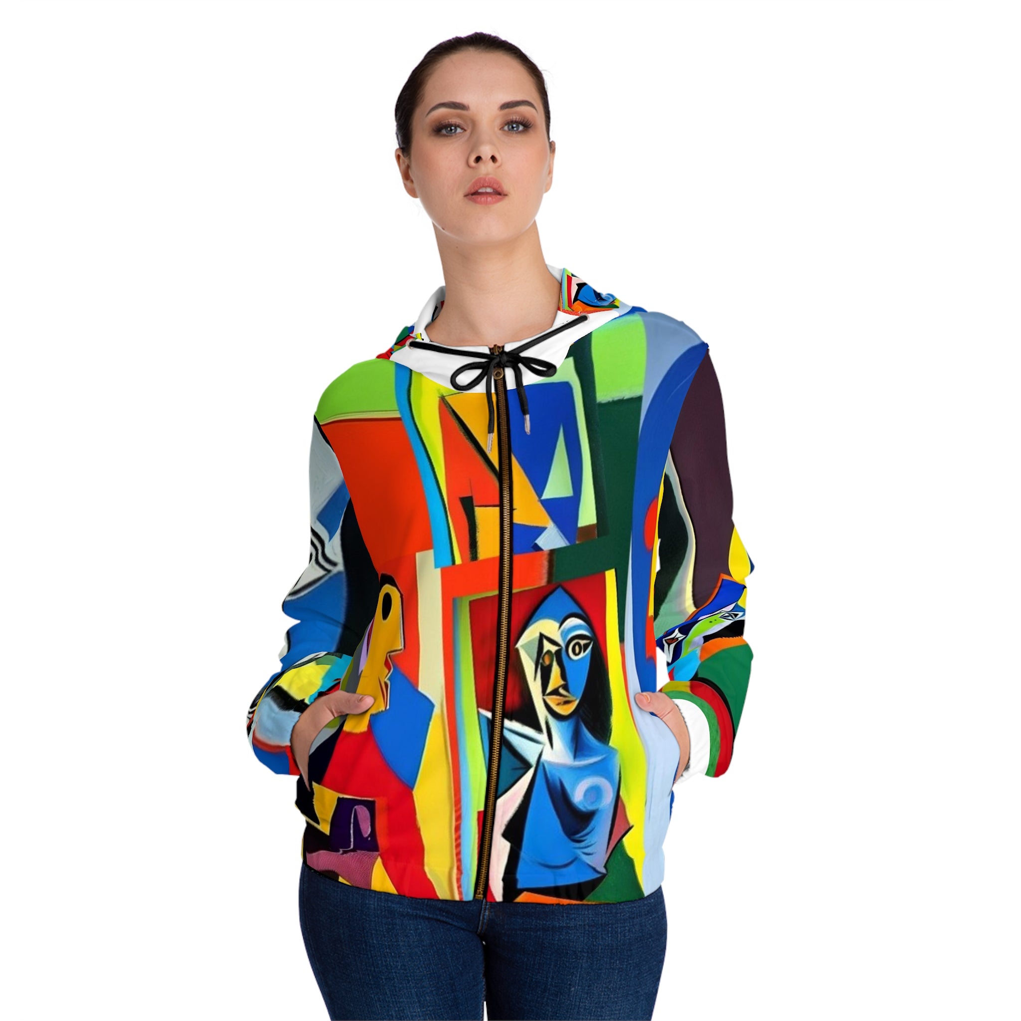 Women’s Full-Zip Hoodie (AOP)