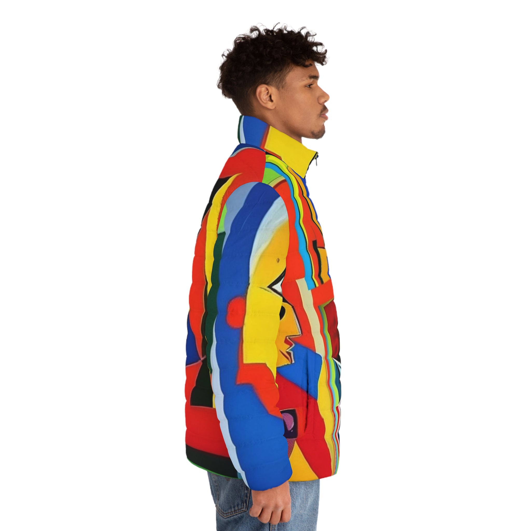 Men's Puffer Jacket (AOP)