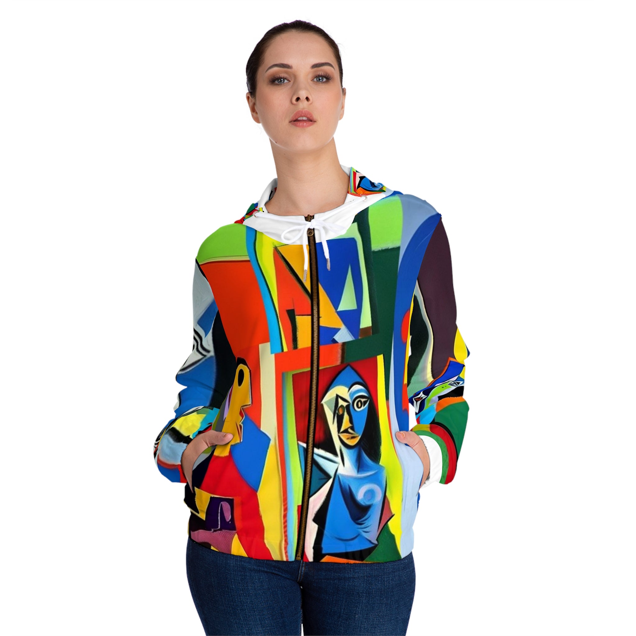 Women’s Full-Zip Hoodie (AOP)