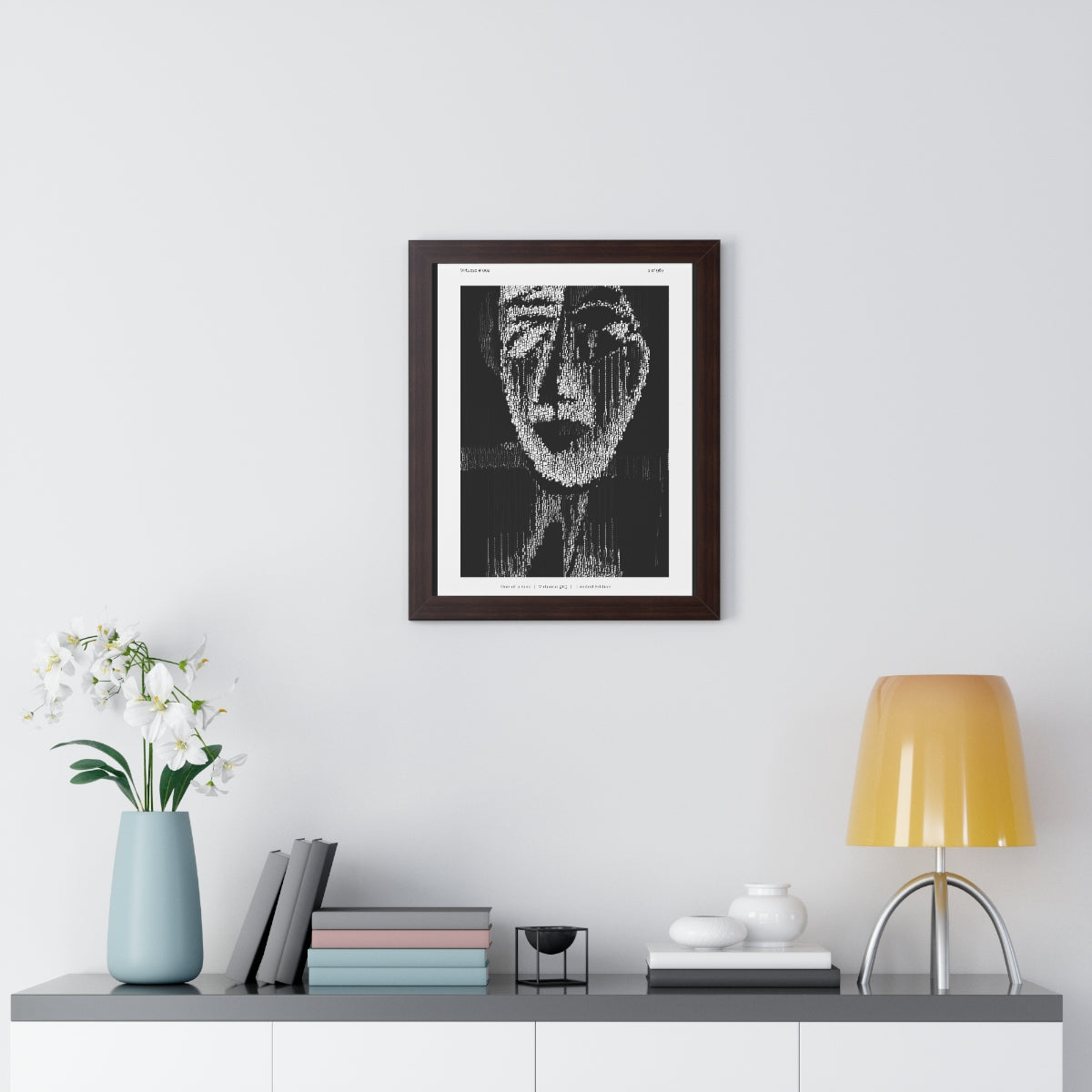 Framed Vertical Poster