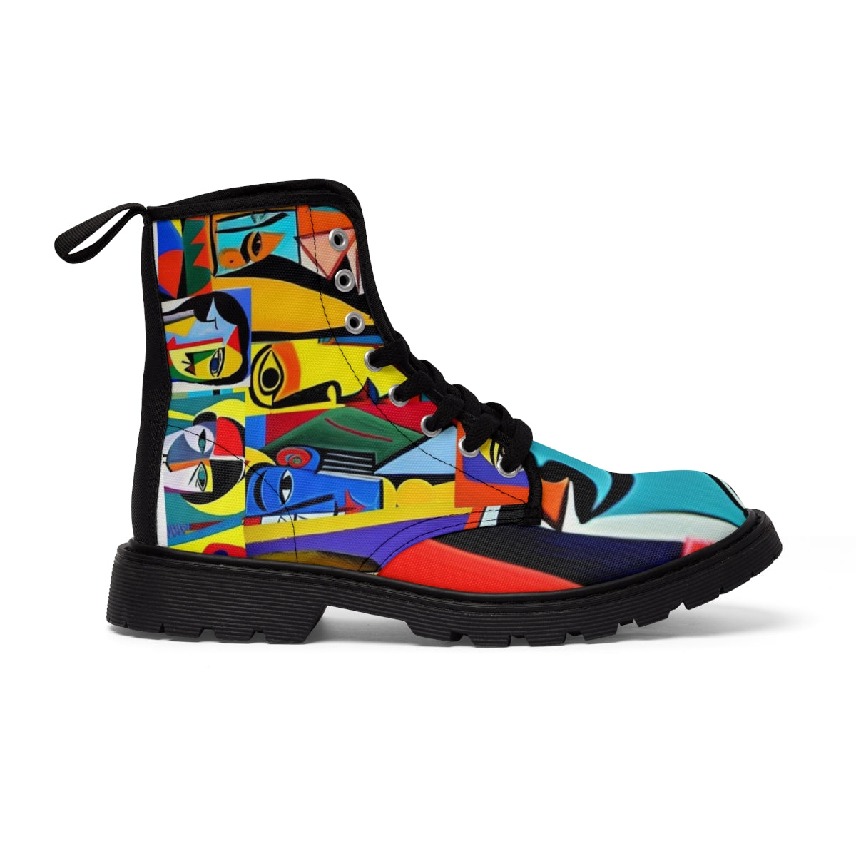 Cubic Women's Canvas Boots