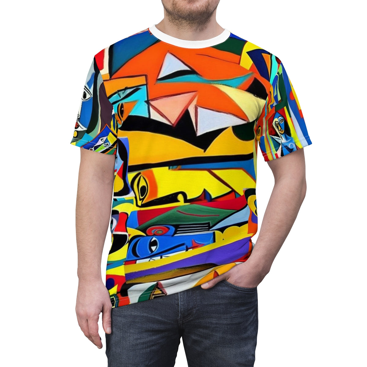 Unisex AOP Cut & Sew Tee