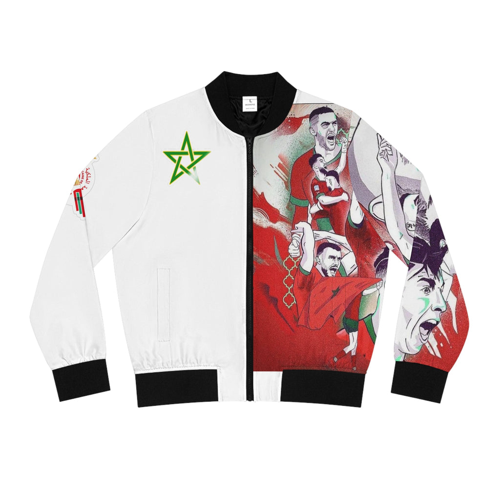 Morocco Team women's Bomber Jacket (world cup 2022)