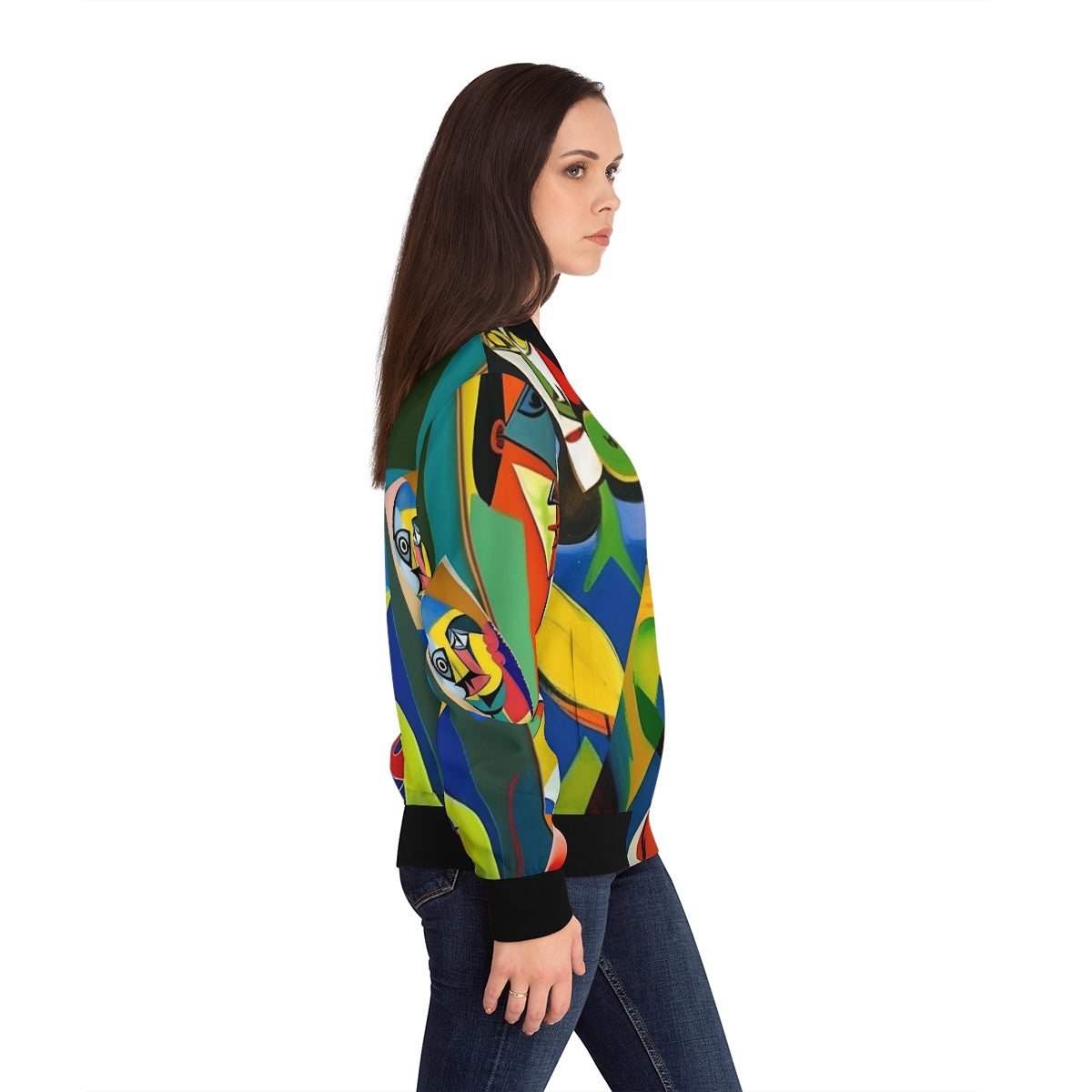 Women's Bomber Jacket (AOP)