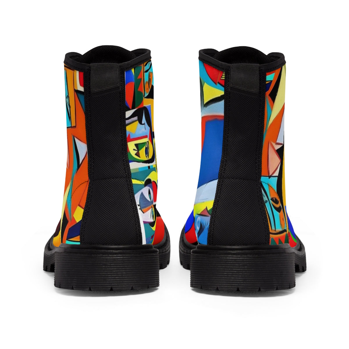 Cubic Women's Canvas Boots