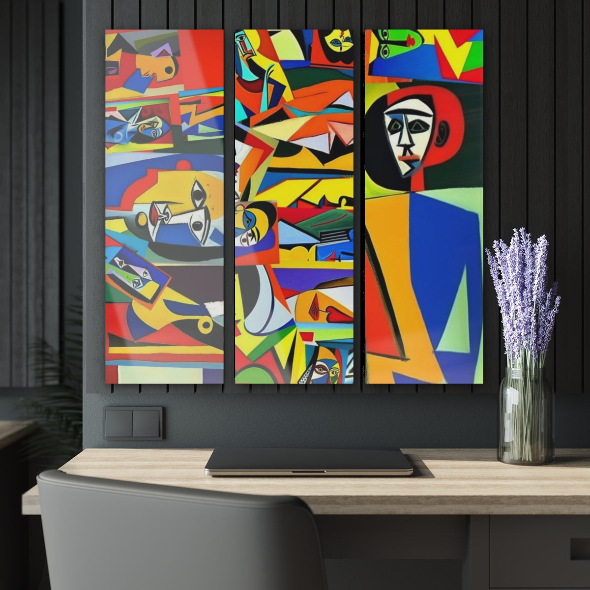 Picart Acrylic Prints (Triptych)