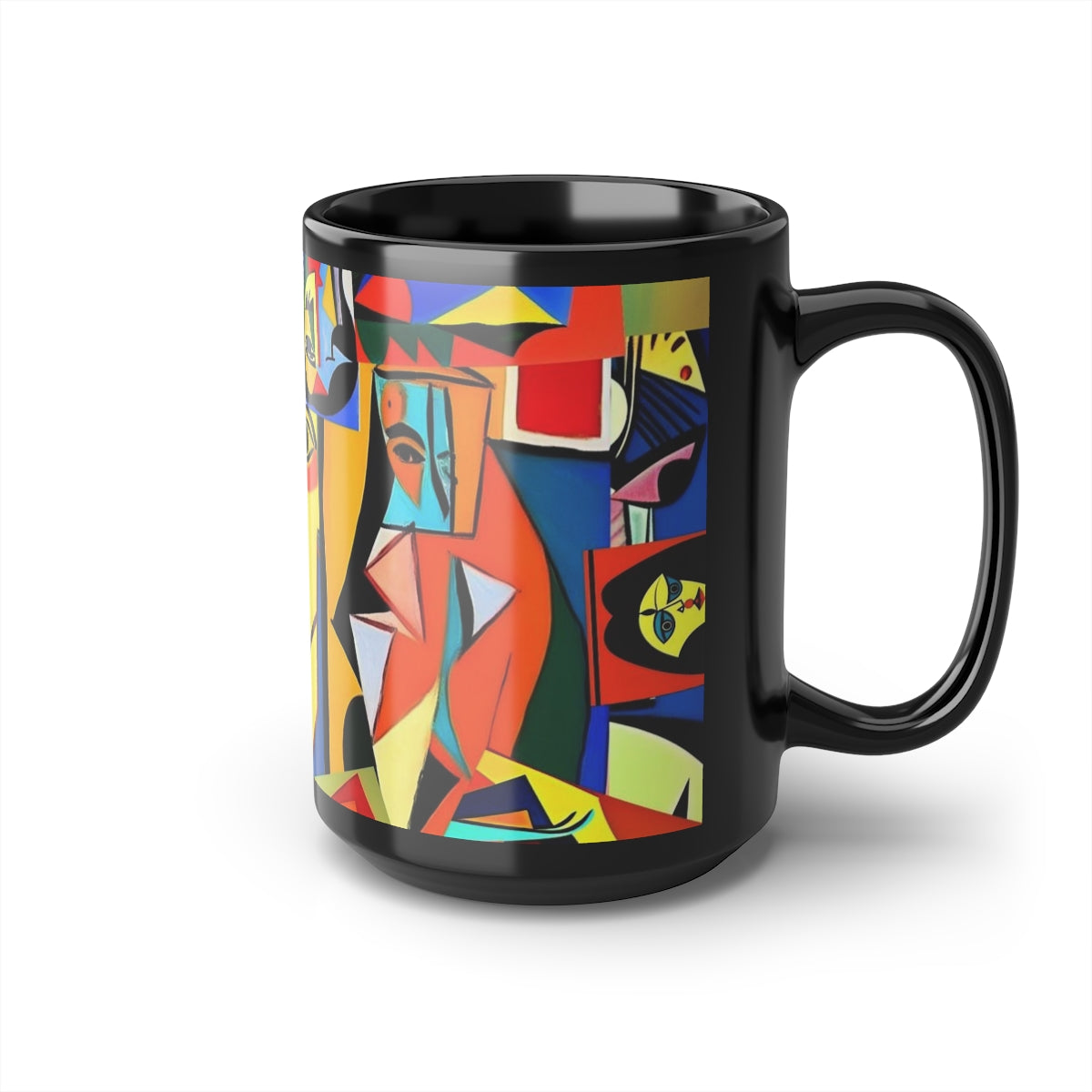 Black Mug, 15oz