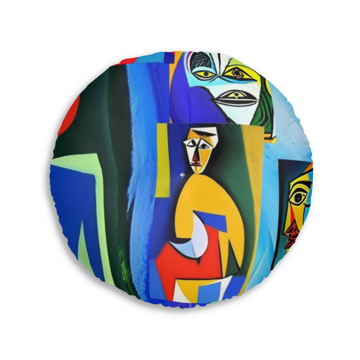 Tufted Floor Pillow, Round