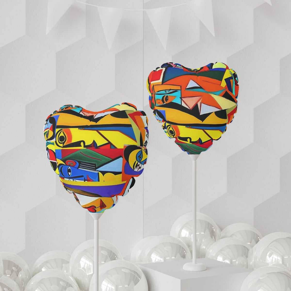 Balloons (Round and Heart-shaped), 11"