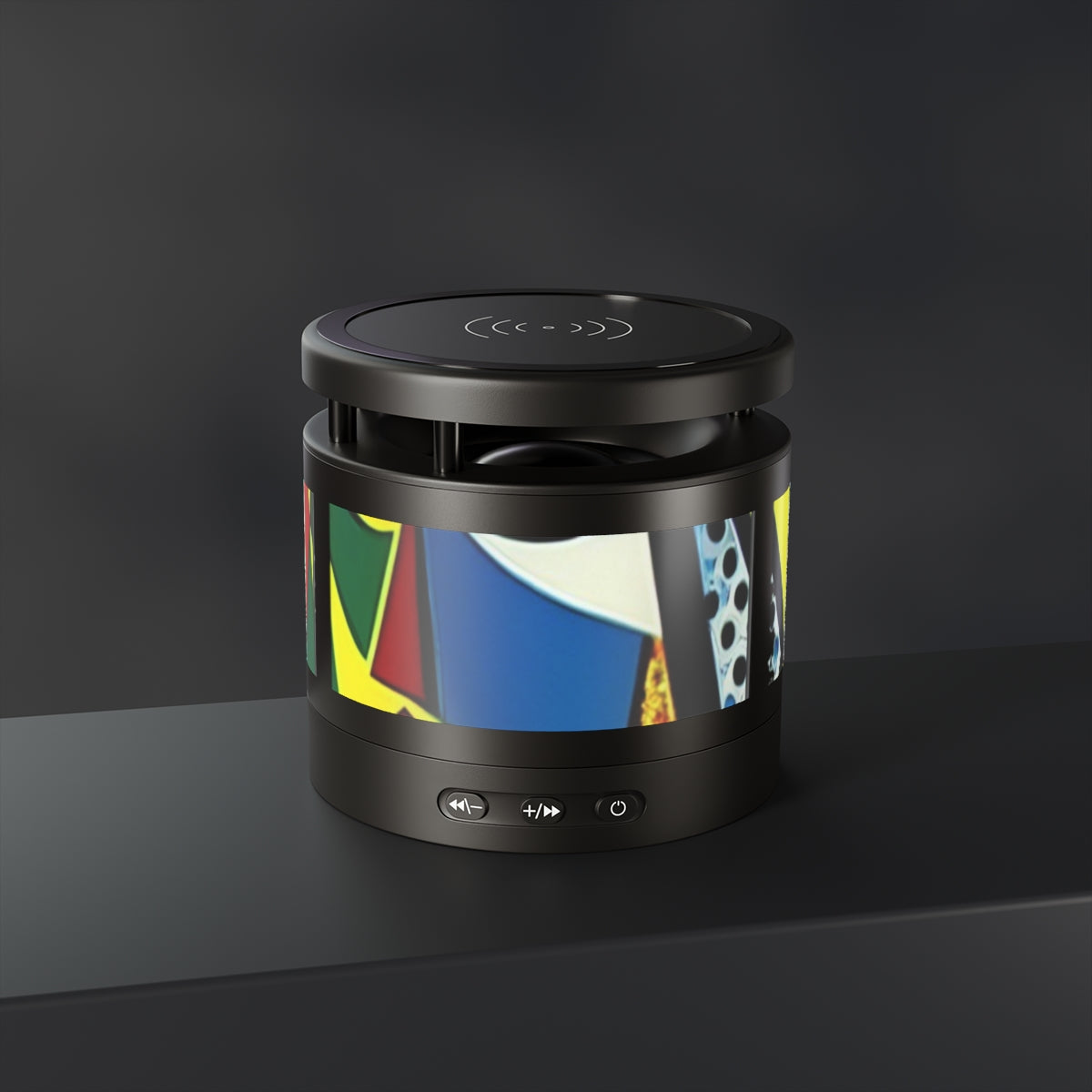 Metal Bluetooth Speaker and Wireless Charging Pad