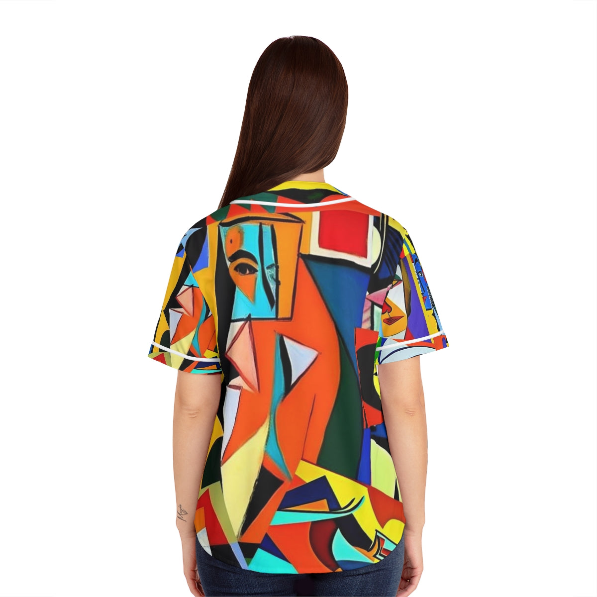 Women's Baseball Jersey (AOP)